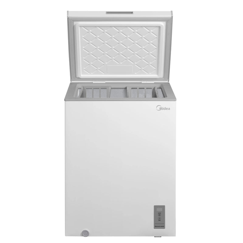 Midea MDRC211FZE01 - White Chest Freezer - 143L - E Energy Rating