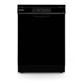 Montpellier MDW1354K - Black Freestanding Dishwasher - 13 Place Settings - E Energy