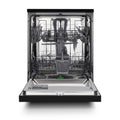 Montpellier MDW1354K - Black Freestanding Dishwasher - 13 Place Settings - E Energy