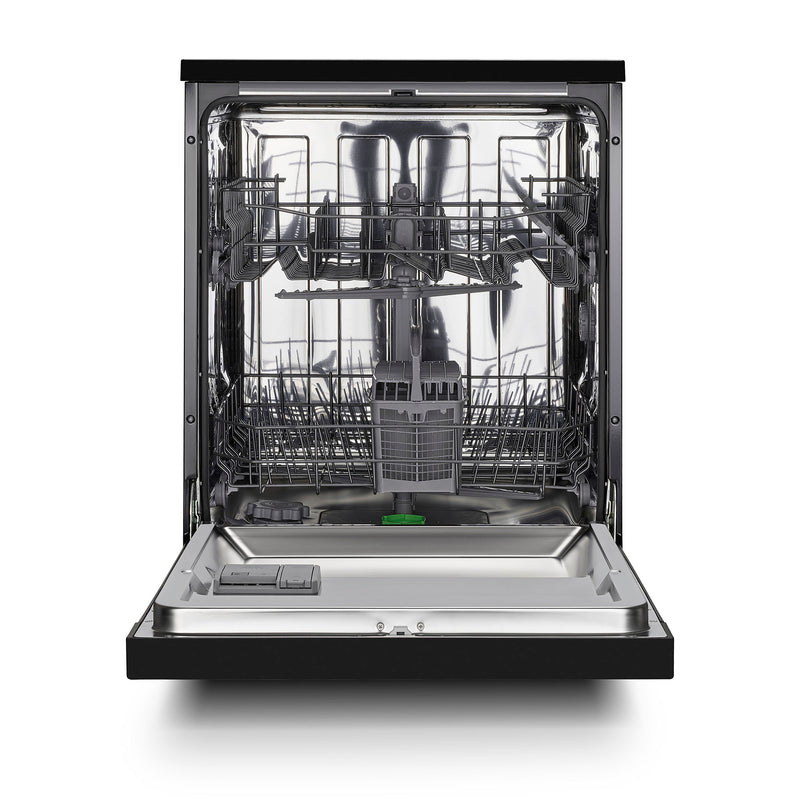 Montpellier MDW1354K - Black Freestanding Dishwasher - 13 Place Settings - E Energy