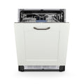 Montpellier MDWBID6064 - White 14 Place Integrated Dishwasher - 6 Programmes - LED Display