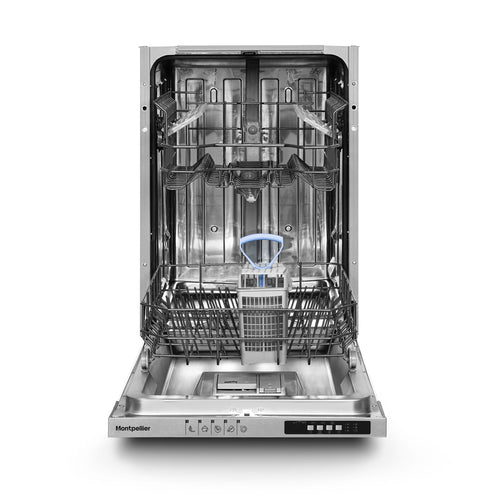 Montpellier MDWBID4553 - Slimline Integrated Dishwasher - 10 Place Settings - Energy Rating Unknown