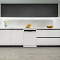 Montpellier MDWC1496W - White 14 Place Settings 60cm Dishwasher - Freestanding - C Energy Rating Cutlery tray