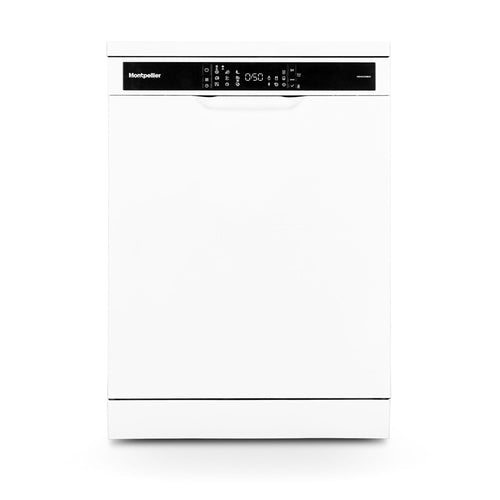 Montpellier MDWC1496W - White 14 Place Settings 60cm Dishwasher - Freestanding - A+