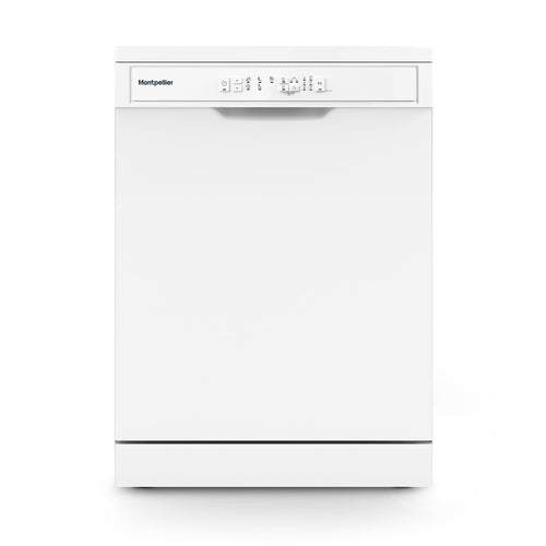 Montpellier MDWD1354W - White 13 Place Setting Dishwasher - 60cm Wide - D Energy Rating