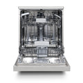 Montpellier MDWD1464S - Silver 14 Place Setting Dishwasher - 6 Programmes - 4 Temperatures - Freestanding