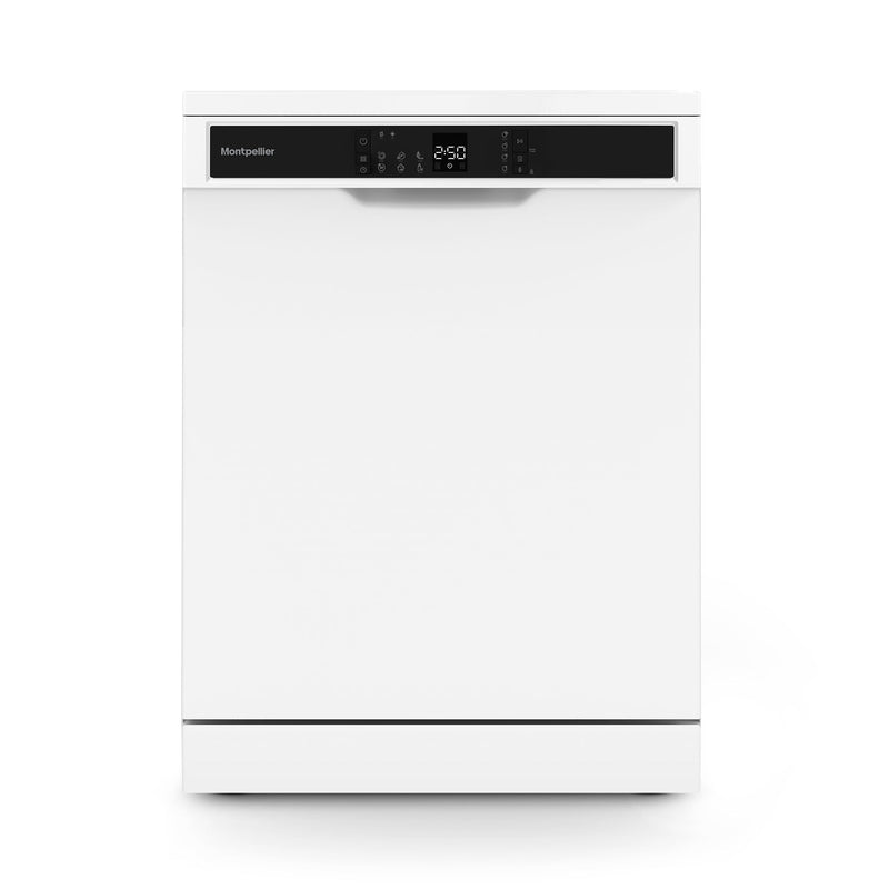 Montpellier MDWD1464W - White 14 Place Settings Dishwasher - 60cm Wide - Aquazone