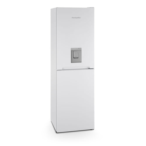 Montpellier MFF183EWWD - White 50/50 Frost Free Fridge Freezer with Water Dispenser - 173L - E energy