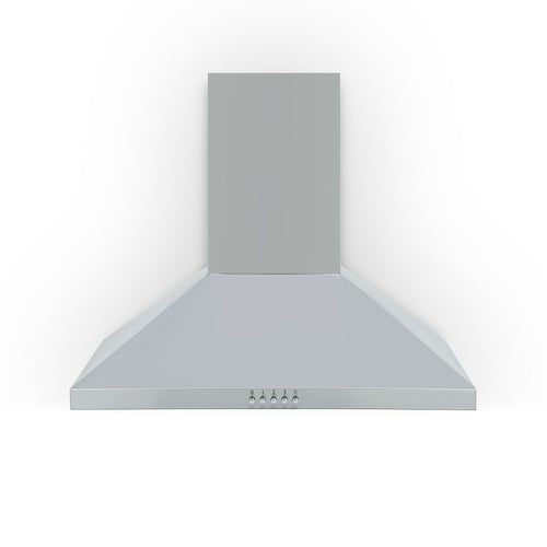 Montpellier MH600X - Stainless Steel 60cm Chimney Extractor Hood - 285 m3/h - A energy