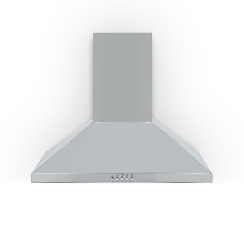 Montpellier MH600X - Stainless Steel 60cm Chimney Extractor Hood - 285 m3/h - A energy