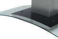 Montpellier MHG900X - Stainless Steel 90cm Glass Chimney Hood - 277.9 m³/h - A energy