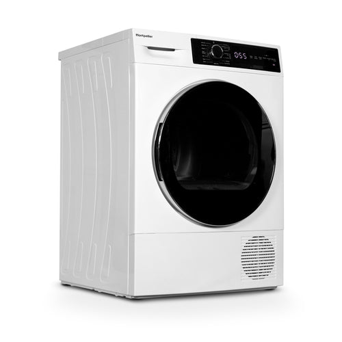 Montpellier MHP10SDW - White 10KG Heat Pump Tumble Dryer - A++ Energy
