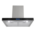 Montpellier MHT600X - Stainless Steel 60cm T-Shaped Extractor Hood - 334 m3/h Extraction Rate - LED Lighting