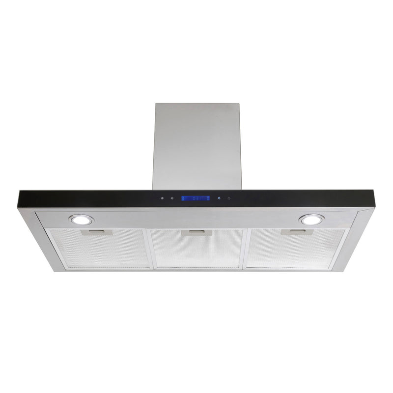 Montpellier MHT900X - Stainless Steel 90cm T-Shaped Extractor Hood - 3 Speeds - 69dB