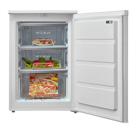 Midea MDRU129FZE01 - White Undercounter Freezer - 83L Capacity - E Energy Rating