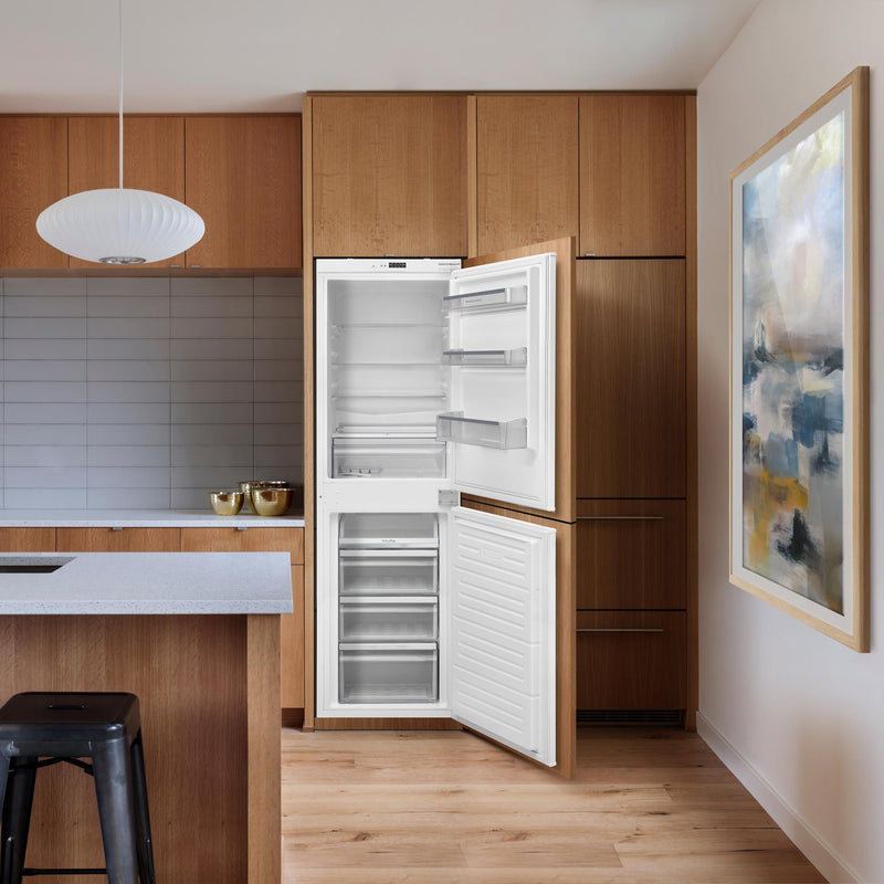 Montpellier MIFF505LF - White Integrated Low Frost Fridge Freezer - 244 Litres - E energy