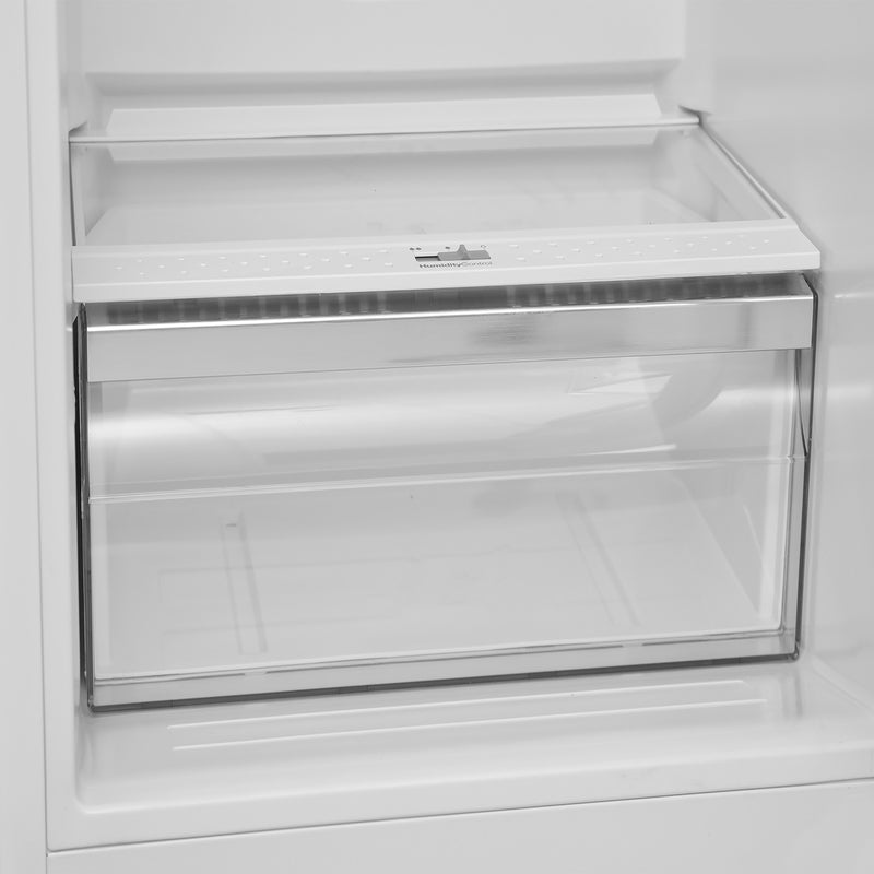 Montpellier MIFF505LF - White Integrated Low Frost Fridge Freezer - 244 Litres - E energy