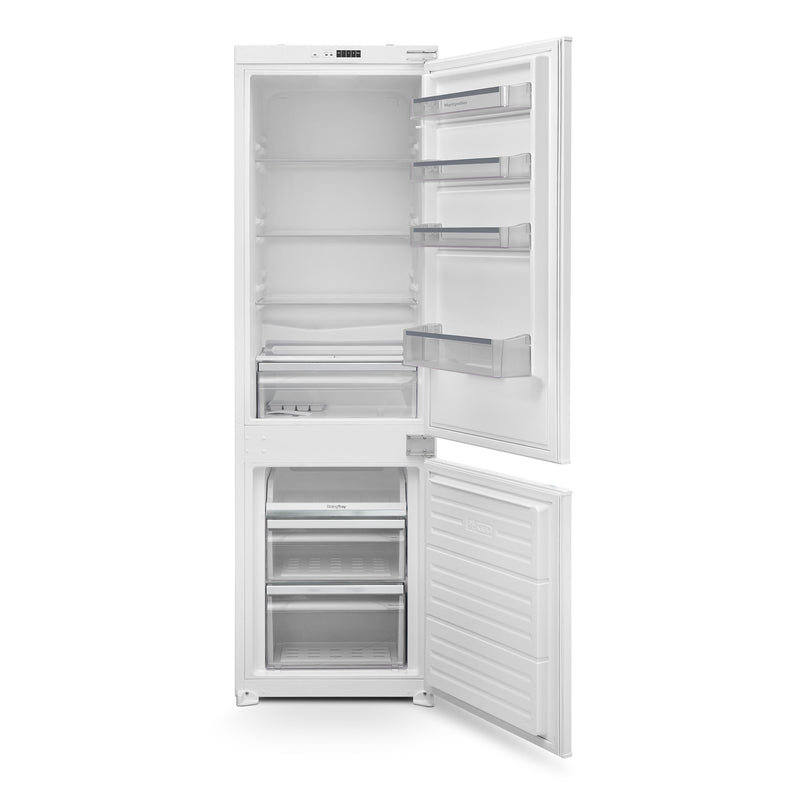 Montpellier MIFF703LF - White Integrated Low Frost Fridge Freezer - 251 Litres - E Energy Rating