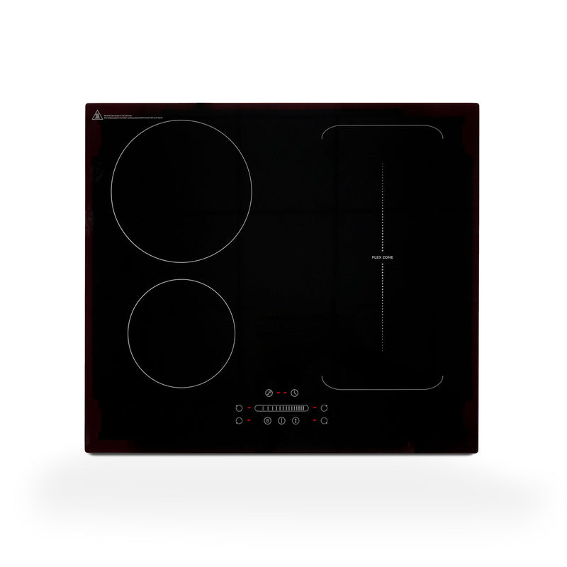 Montpellier MINH59FZ - Induction Hob - 59cm Flex Zone - 4 Cooking Zones - Touch Control