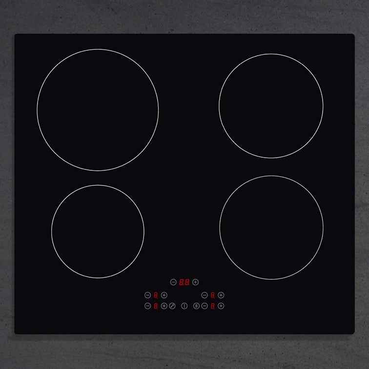 Montpellier MINH59-13A - Black 59cm 4 Zone Induction Hob - Plug In - A