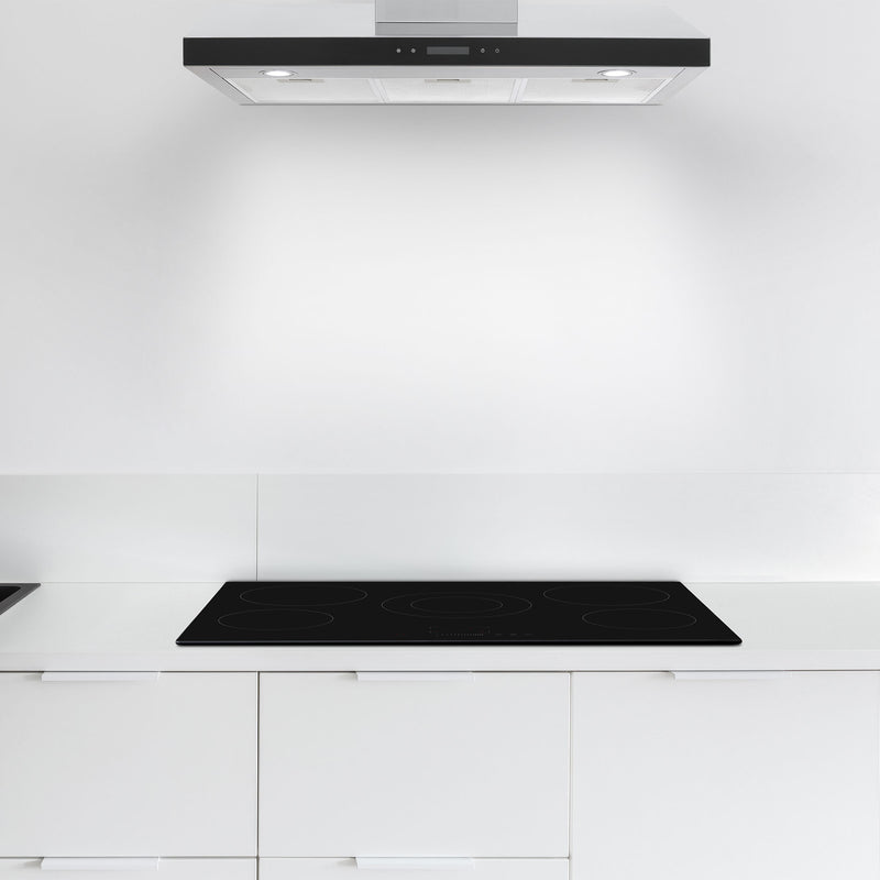 Montpellier MINH90 - Black 90cm 5 Zone Induction Hob - Boost Control - A Energy