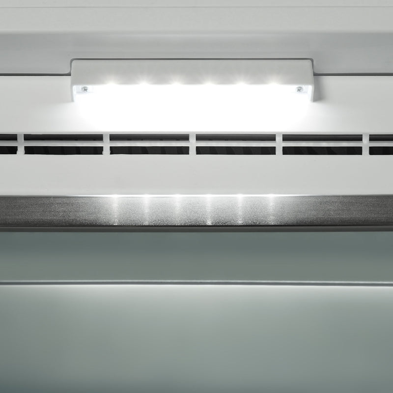 Montpellier MITF197 - White Integrated Frost Free Freezer - E energy - sliding hinge