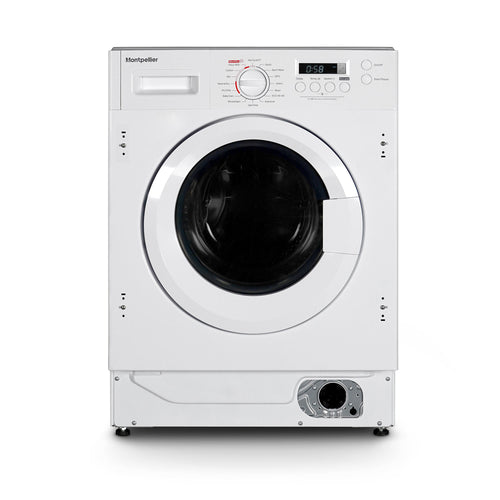 Montpellier MIWD8614 - White 8KG Integrated Washer Dryer - 1400 RPM - B/E Energy Rating