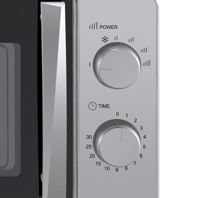 Montpellier MMW20SIL - Silver 20L Microwave - 700W