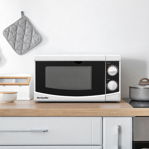 Montpellier MMW20W - White 20L Microwave - 700W