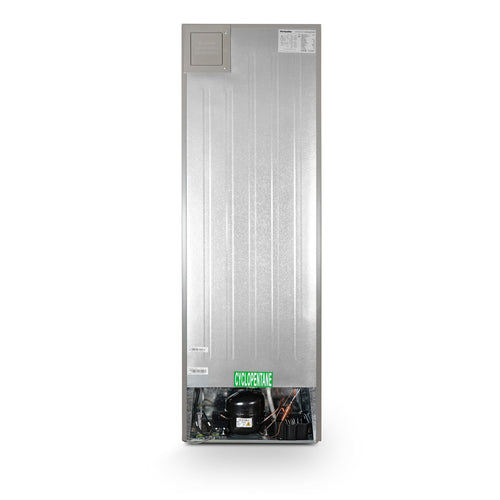 Montpellier MNF167ES - Silver Fridge Freezer - 230L Capacity - E Energy Rating