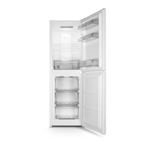 Montpellier MNF167EW - White Freestanding 50/50 Frost Free Fridge Freezer - E energy - Display