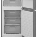 Montpellier MNF1860X - Inox Fridge Freezer - 295L Capacity - 60/40 Split - E Energy Rating