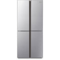 Fridgemaster MQ79394ES - Silver American Fridge Freezer - 427L - E Rated