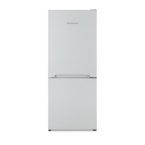 Montpellier MLF136EW Low Frost Fridge Freezer in White - 136cm A Low Frost Fridge Freezer - Energy Rating E