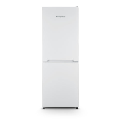 Montpellier MS155EW - White Low Frost Fridge Freezer - 230L Capacity - E Energy Rating