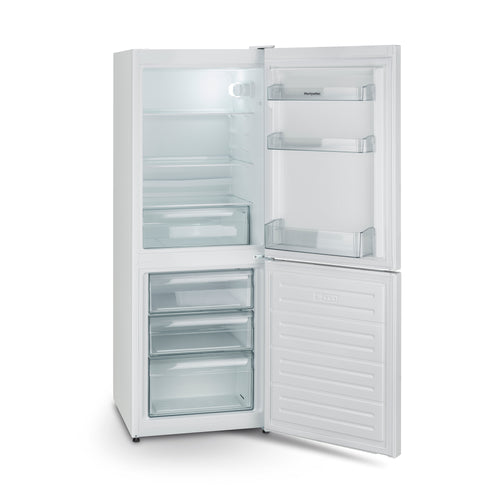 Montpellier MS155EW - White Low Frost Fridge Freezer - 230L Capacity - E Energy Rating