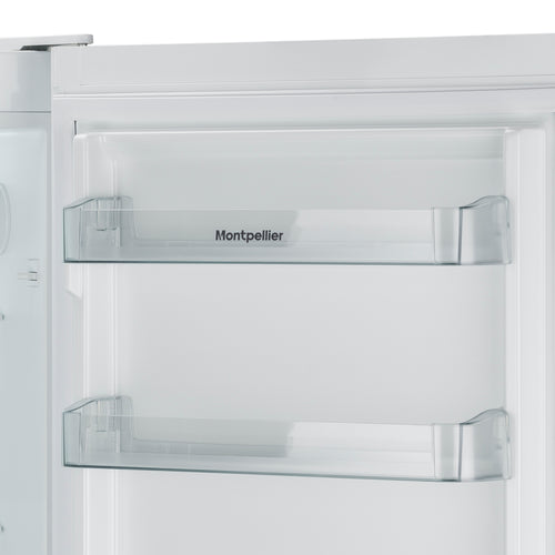 Montpellier MS155EW - White Low Frost Fridge Freezer - 230L Capacity - E Energy Rating