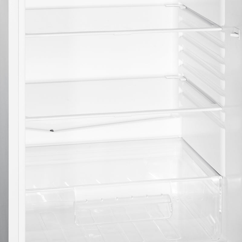 Montpellier MS175EW - White Fridge Freezer - 248L Total Capacity - E Energy Rating