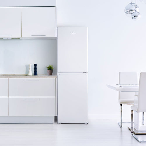 Montpellier MS175EW - White Fridge Freezer - 248L Total Capacity - E Energy Rating