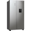 Fridgemaster MS91547DFE - Silver American Fridge Freezer - 547L - E Rated