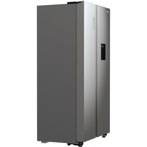 Fridgemaster MS91547DFE - Silver American Fridge Freezer - 547L - E Rated
