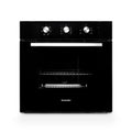 Montpellier MSBFO65B - Black 65L Built-In Single Oven - 5 Functions - Trufan - A Energy