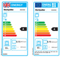 Montpellier MSE46W - White 50cm Electric Cooker - 55L Capacity - C Energy Rating