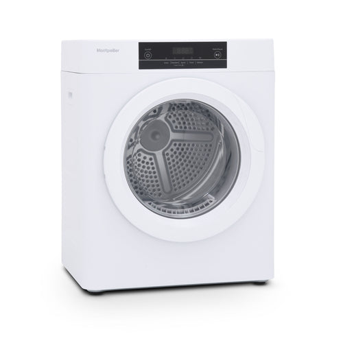 Montpellier MDATD30W - White 3KG Compact Tumble Dryer - Vented - C Energy