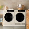 Montpellier MTDC8SDC - Cream 8KG Condenser Tumble Dryer - Sensor Dry - B energy - Display