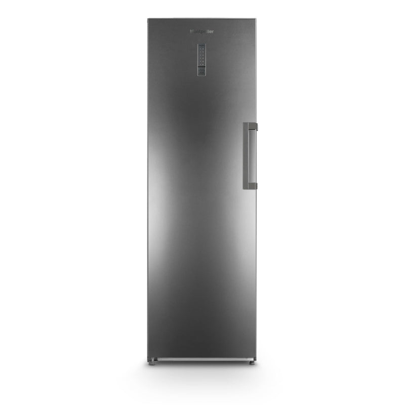 Montpellier MTF273X - Inox Tall No Frost Freezer - 273L Capacity - E Energy Rating