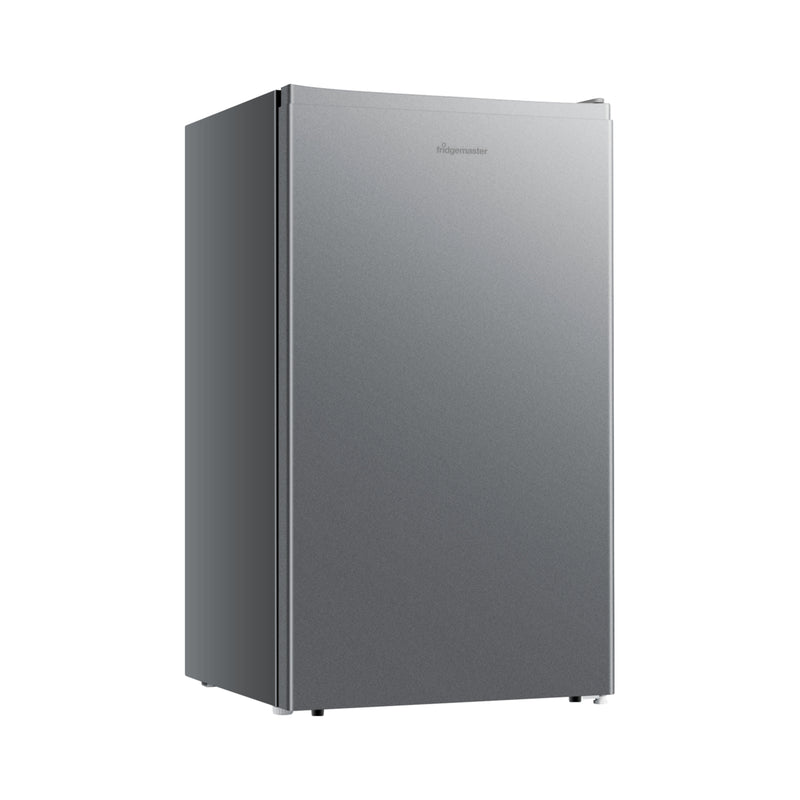 Fridgemaster MUL4892ES - Silver Under Counter Fridge - 92L - E Energy Rating