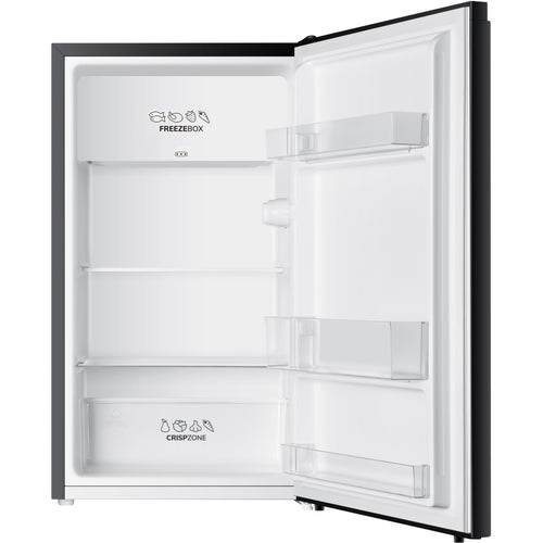 Fridgemaster MUR4894EB - Black Under Counter Fridge with Ice Box - 82L - E Rated