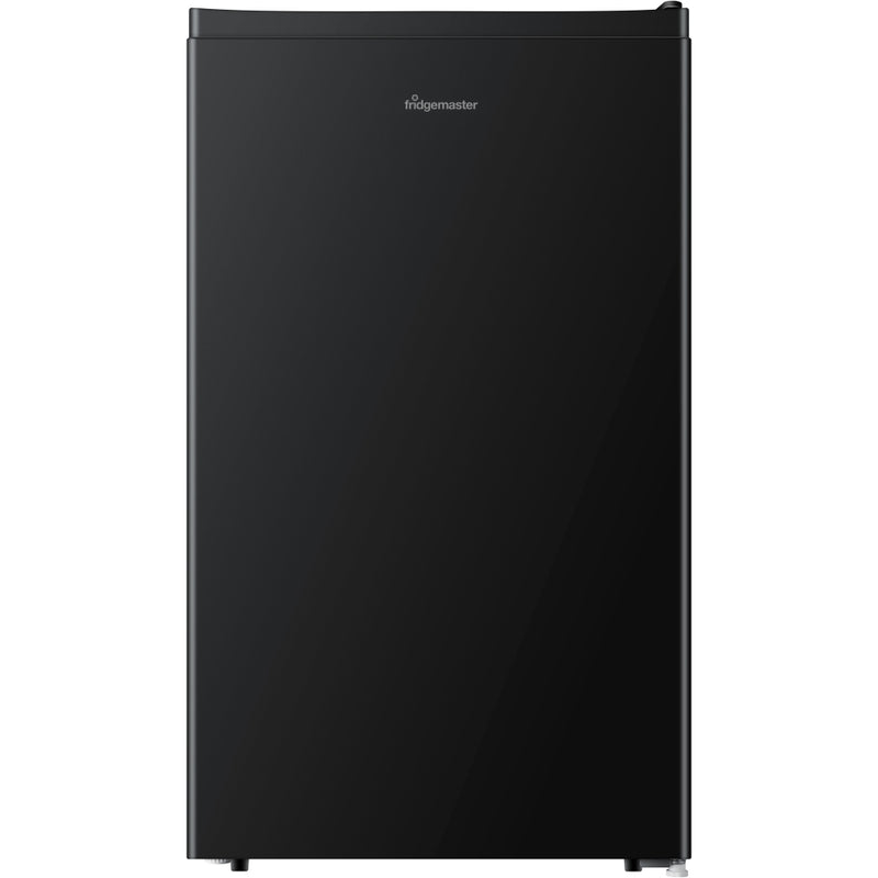Fridgemaster MUR4894EB - Black Under Counter Fridge with Ice Box - 82L - E Rated