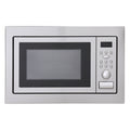 Montpellier MWBI90025 - Stainless Steel Built-In Microwave &amp; Grill - 25L Capacity - 900W/1000W